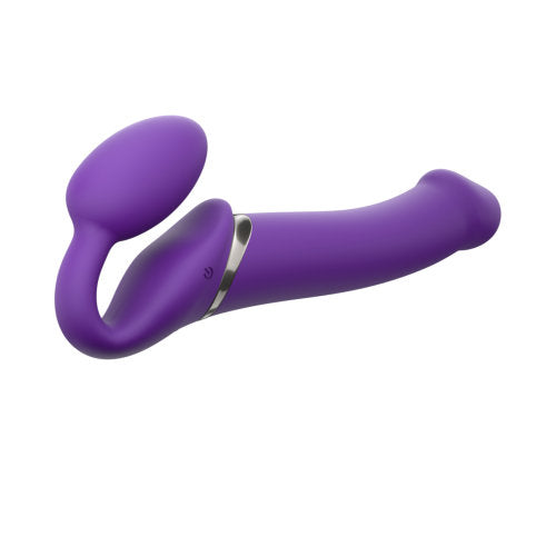 Strap-on-Me Vibrating Strap-On Large Purple