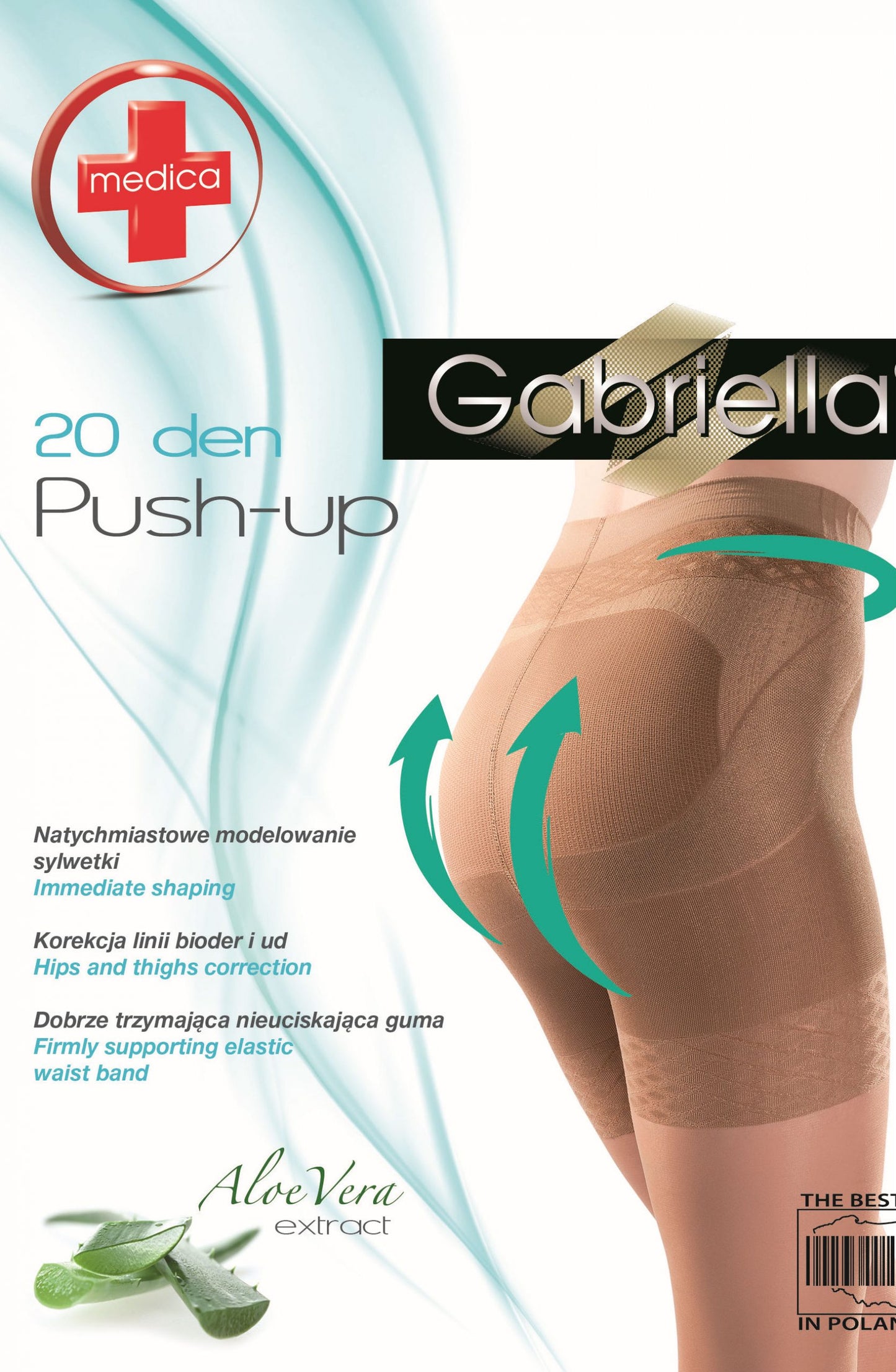 Gabriella Classic Push Up 20 Tights