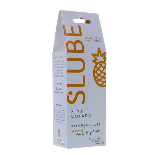 Slube Pina Colada Water Based Bath Gel 250g