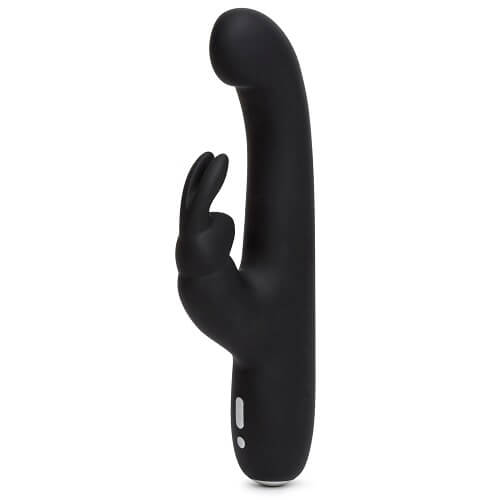 Happy Rabbit Rechargeable Slimline G-Spot Rabbit Vibrator Black